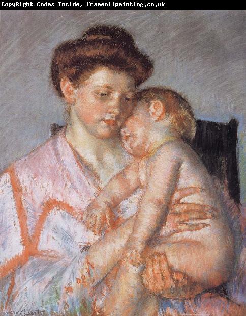 Mary Cassatt Sleeping deeply Child